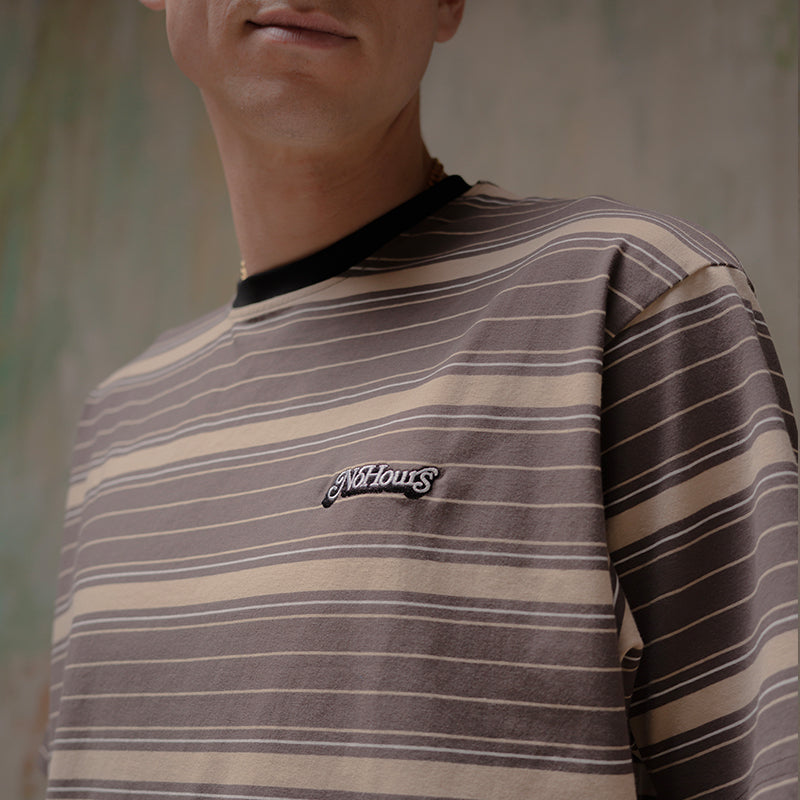 Uppercase Stripe Tee