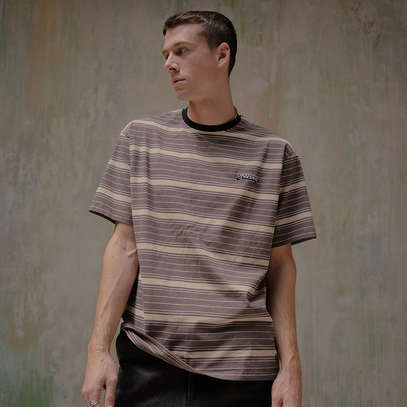 Uppercase Stripe Tee