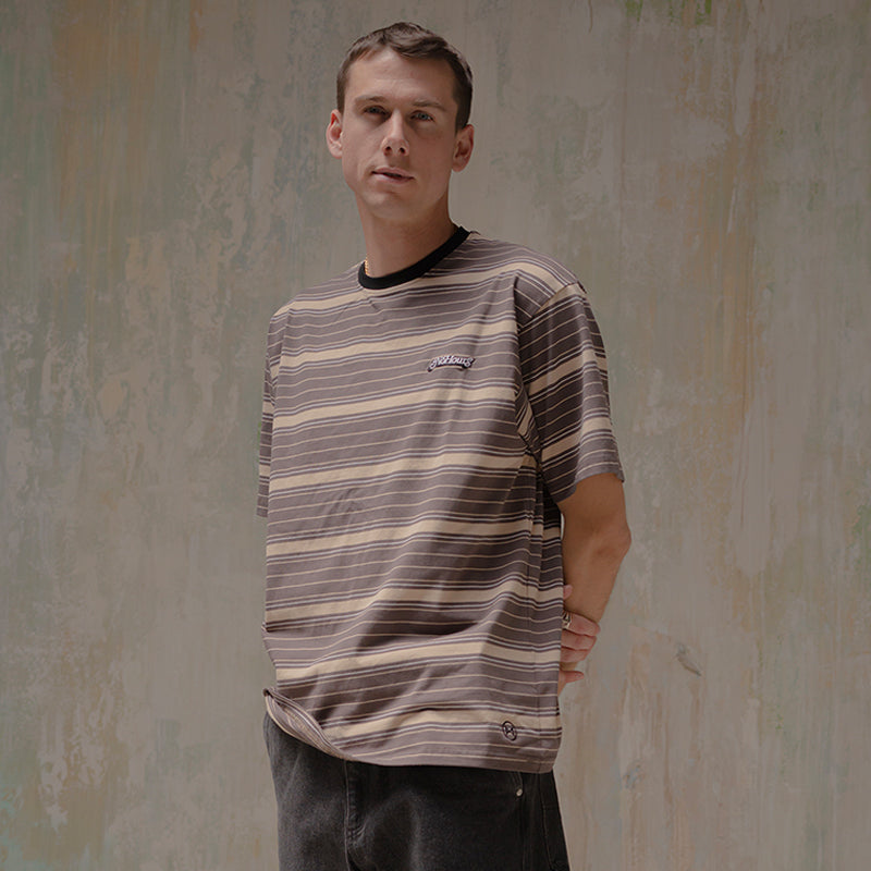 Uppercase Stripe Tee