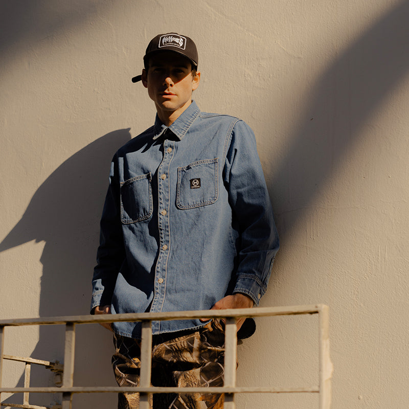 NoHours Backdraft Denim Shirt Jacket