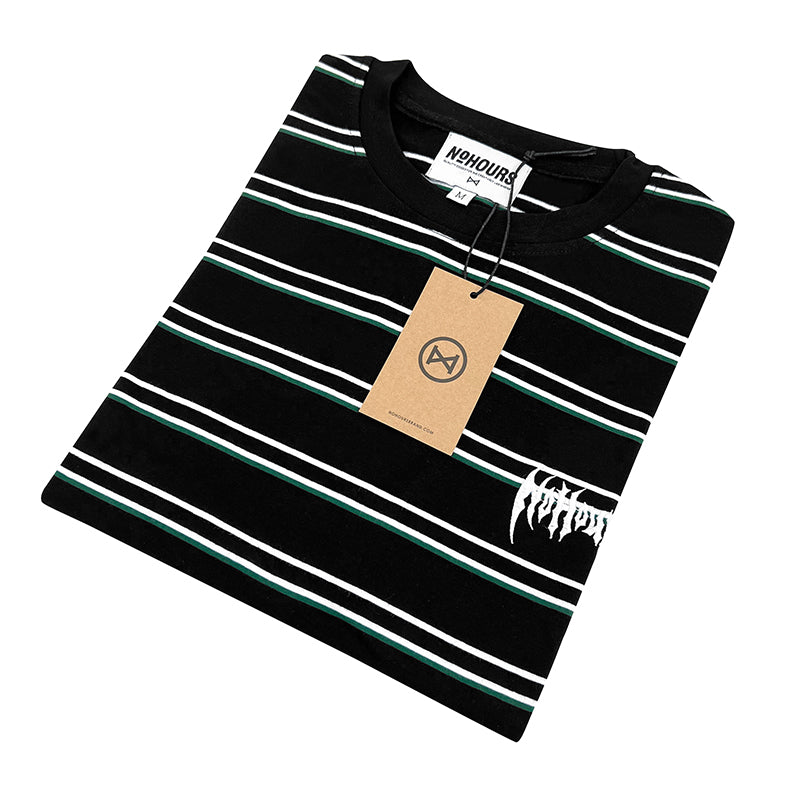 Time Code Stripe Tee – NoHours
