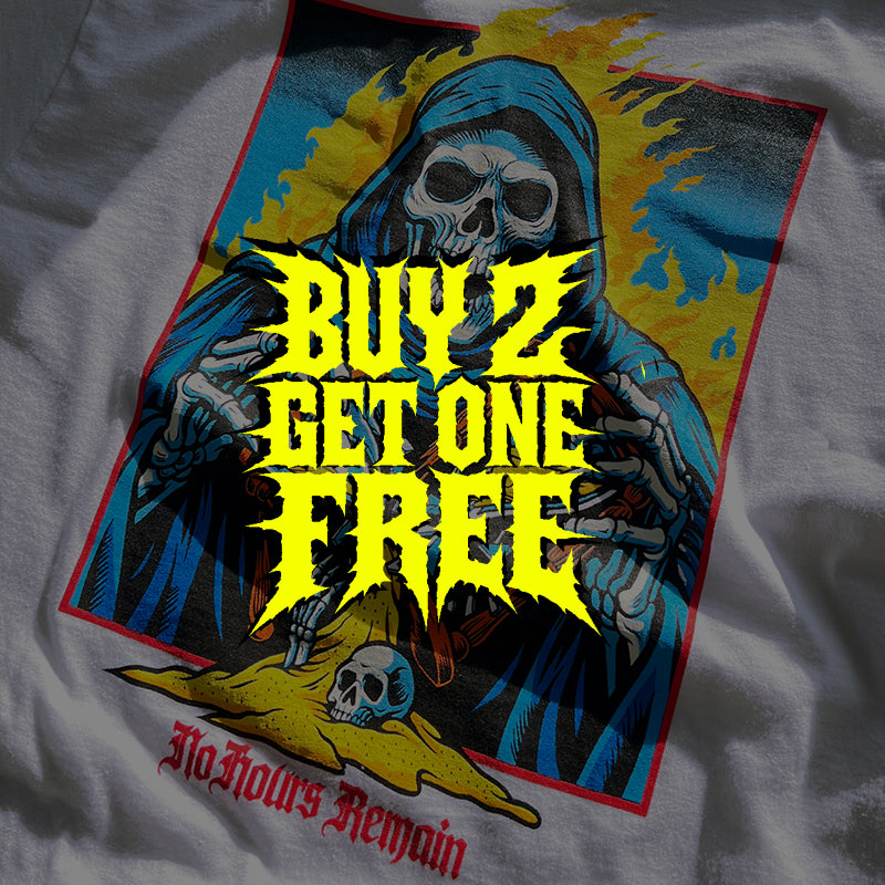 Buy 2 shirts, get the third free